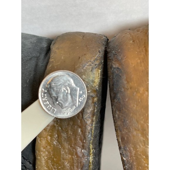 Nike 6.0 Rizal 454287-002 Low Black Leather Sneakers Crepe Sole Men’s Size 7.5 - Picture 7 of 7